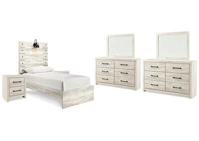 Cambeck Twin Panel Bed, 2 Dressers, 2 Mirrors and 2 Nightstands,Signature Design By Ashley