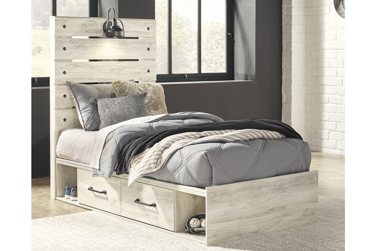 Cambeck Twin Panel Bed with 4 Storage Drawers,Signature Design By Ashley