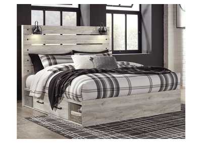 Cambeck King Panel Bed with 4 Storage Drawers,Signature Design By Ashley