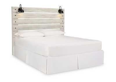 Cambeck King Panel Headboard Bed with Mirrored Dresser and 2 Nightstands,Signature Design By Ashley
