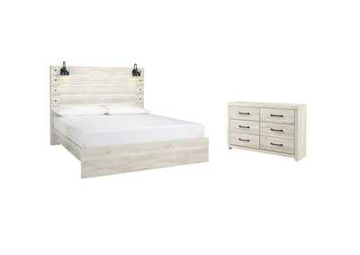Image for Cambeck King Panel Bed with Dresser