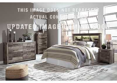 Image for Derekson Queen Panel Bed with 2 Storage Drawers