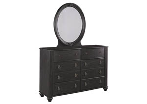 Image for Corilyn Dark Brown Bedroom Mirror