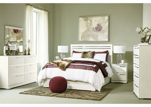 Image for Brillaney White Queen Panel Bed w/Dresser & Mirror