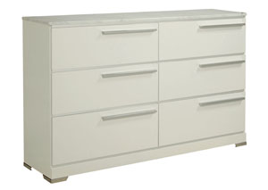 Image for Brillaney White Dresser