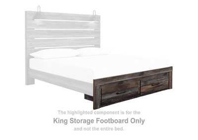 Drystan King Panel Storage Bed, Dresser and Mirror,Signature Design By Ashley