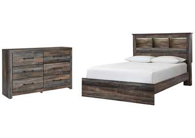 Drystan Queen Bookcase Bed with Dresser,Signature Design By Ashley