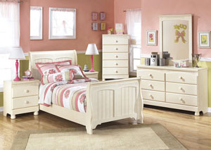 Image for Cottage Retreat Twin Sleigh Bed