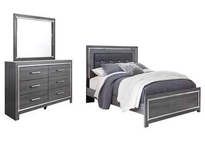 Lodanna Queen Panel Bed, Dresser and Mirror