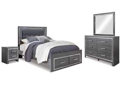 Image for Lodanna Queen Storage Bed, Dresser, Mirror and 2 Nightstands