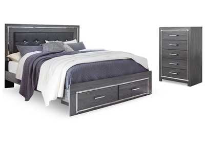 Image for Lodanna King Storage Bed and Chest