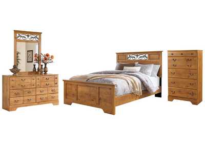 Image for Bittersweet Queen Panel Bed with Mirrored Dresser and Chest