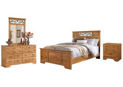 Image for Bittersweet Queen Panel Bed with Mirrored Dresser and Nightstand