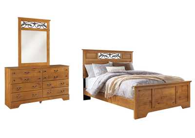 Image for Bittersweet Queen Panel Bed with Mirrored Dresser