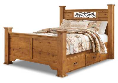 Image for Bittersweet Queen Poster Bed with 2 Storage Drawers