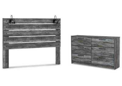 Image for Baystorm King Panel Headboard with Dresser
