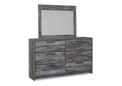 Baystorm Full Panel Headboard with Mirrored Dresser and Nightstand,Signature Design By Ashley