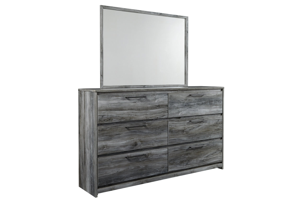 Image for Baystorm Gray Bedroom Mirror