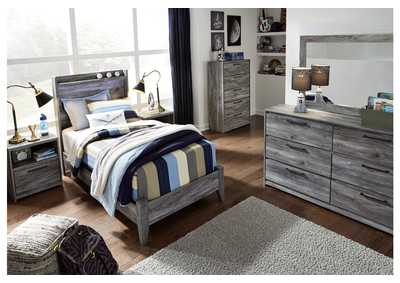 Baystorm Twin Panel Bed,Signature Design By Ashley