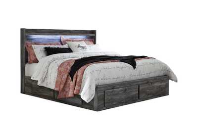 Image for Baystorm King Panel Bed with 6 Storage Drawers
