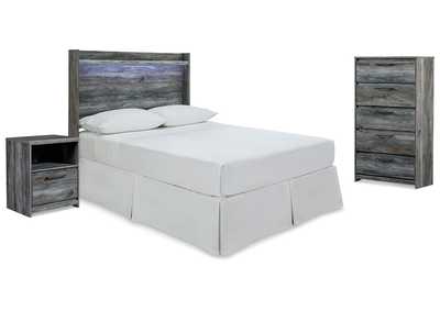 Image for Baystorm Full Panel Headboard, Chest and Nightstand