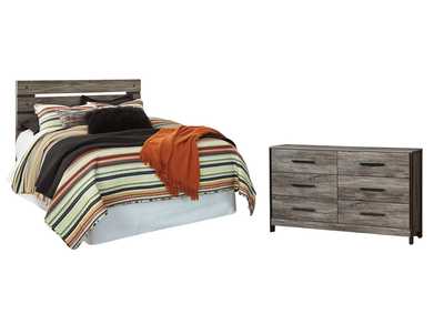 Image for Cazenfeld Queen Panel Headboard Bed with Dresser