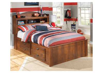 Image for Barchan Full Bookcase Bed w/ Storage