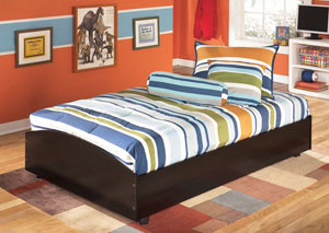 Image for Embrace Twin Loft Caster Bed