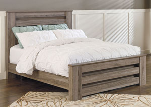 Image for Zelen Gray Full Panel Bed