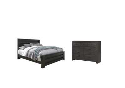 Brinxton King Panel Bed with Dresser,Signature Design By Ashley