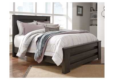 Brinxton Queen Panel Bed with 2 Nightstands,Signature Design By Ashley