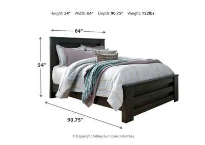 Brinxton Queen/Full Panel Headboard Bed with Dresser,Signature Design By Ashley
