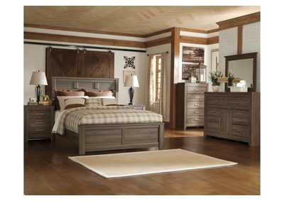 Image for Juararo Queen Panel Bed w/Dresser, Mirror and Nightstand