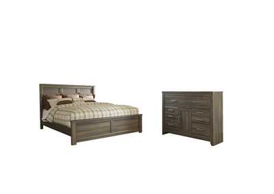 Juararo King Panel Bed with Dresser,Signature Design By Ashley