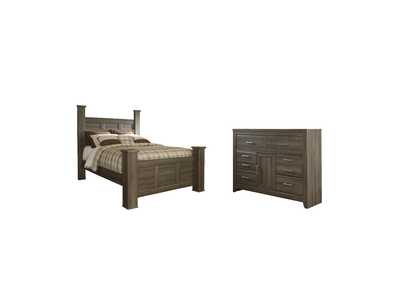 Image for Juararo Queen Poster Bed with Dresser