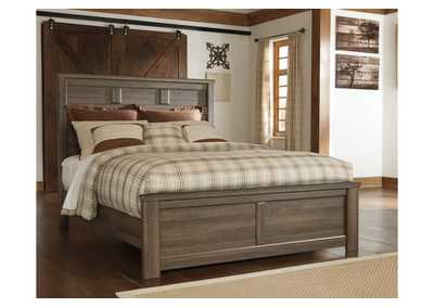 Juararo Queen Panel Bed with Mirrored Dresser and Chest,Signature Design By Ashley