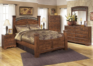 Image for Timberline Queen Poster Bed