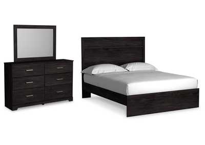 Image for Belachime Queen Panel Bed, Dresser and Mirror