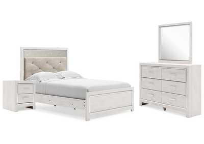 Image for Altyra Full Panel Bed, Dresser, Mirror and Nightstand