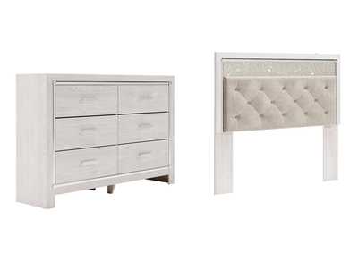 Image for Altyra Queen Panel Headboard Bed with Dresser