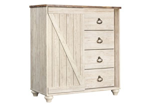 Image for Willowton Whitewash Dressing Chest