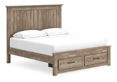 Image for Yarbeck King Panel Bed with Storage