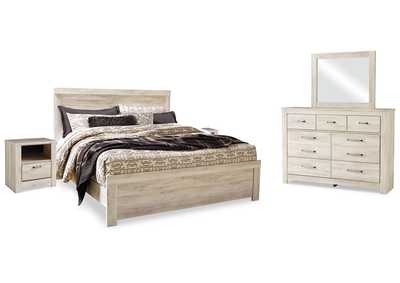 Image for Bellaby King Panel Bed, Dresser, Mirror and 2 Nightstands
