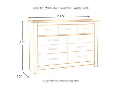 Bellaby Dresser,Signature Design By Ashley