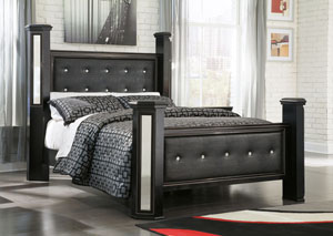 Image for Alamadyre Upholstered Queen Poster Bed