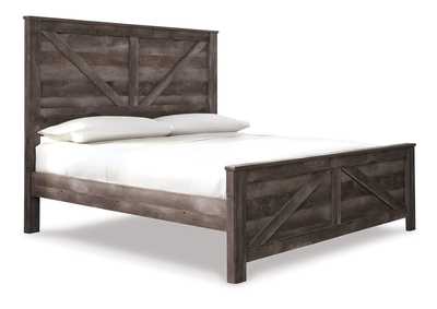 Wynnlow King Crossbuck Panel Bed with Dresser,Signature Design By Ashley