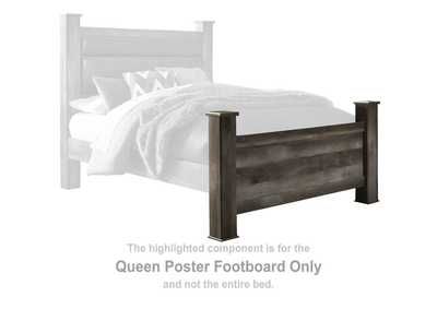Wynnlow Queen Upholstered Poster Bed,Signature Design By Ashley