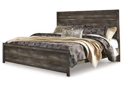 Wynnlow King Panel Bed with Mirrored Dresser,Signature Design By Ashley