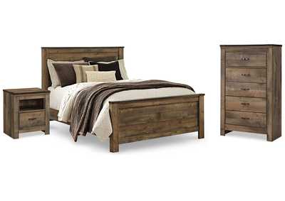Image for Trinell Queen Panel Bed, Chest and 2 Nightstands