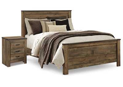 Image for Trinell Queen Panel Bed and Nightstand
